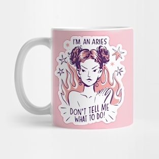 Your Aries Sign On The Shirt Mug